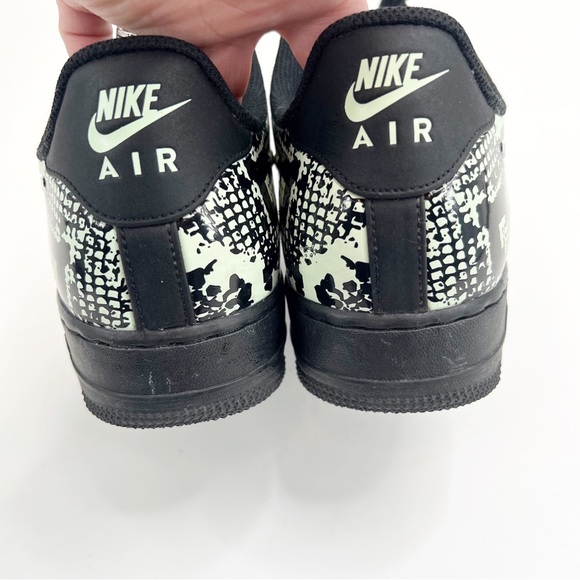 Nike Air Force 1 Foamposite Pro Cup Glow Snakeskin Shoes Men's Size 10 - Picture 9 of 16